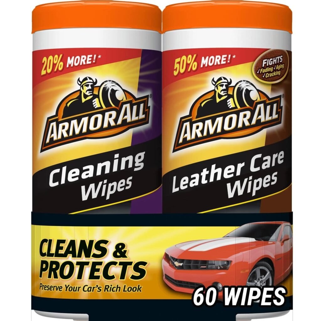 Armor All Car Cleaning and Leather Wipes