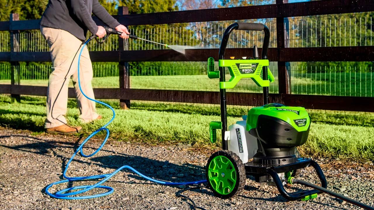 Hidrolavadora Greenworks 2300 PSI